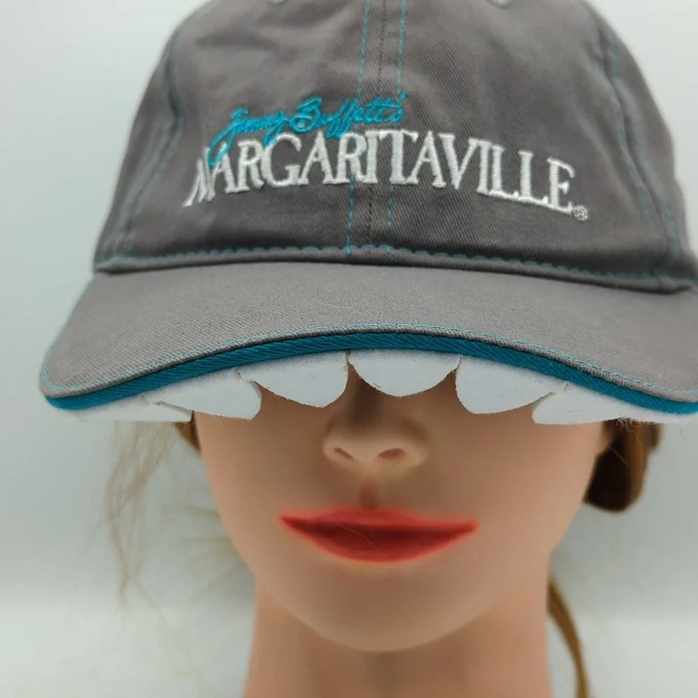 Jimmy Buffetts Margaritaville Fins Up! Hat Cap Strapback Cayman Islands RARE